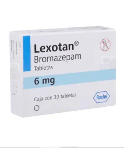 LEXOTAN BROMAZEPAM 6MG X 30 TABLETS
